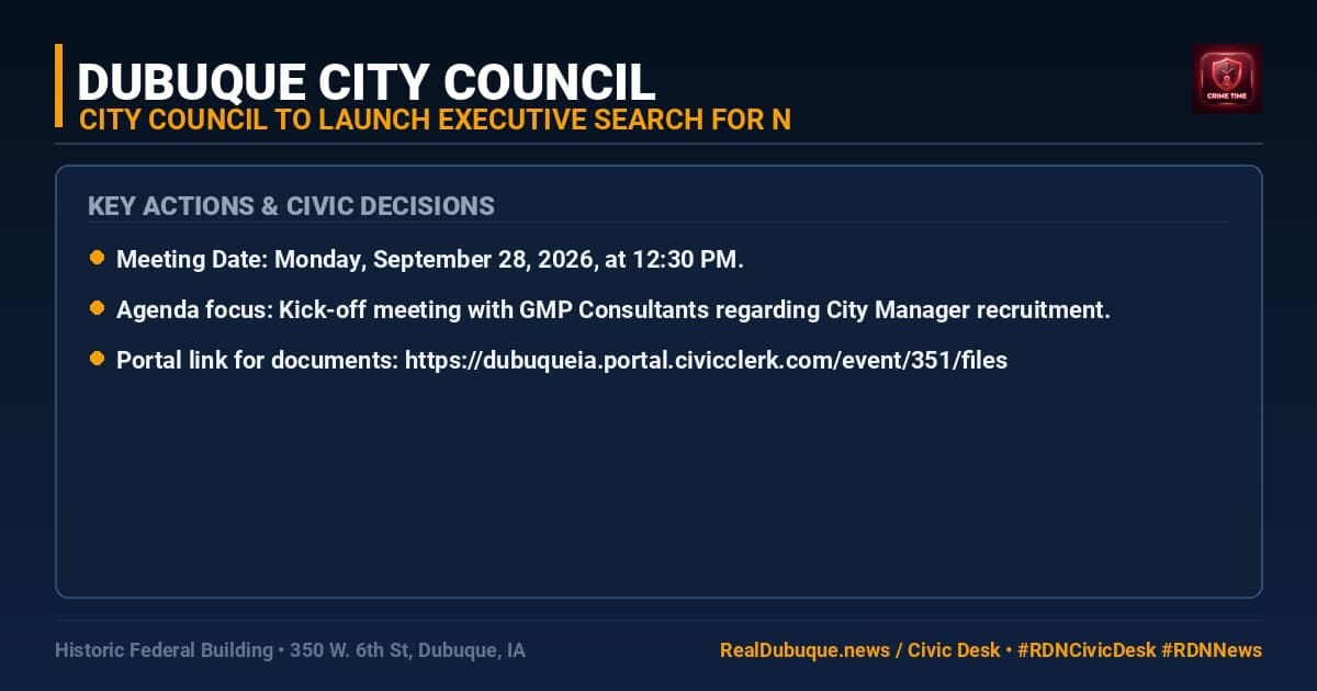 City Council to Launch Executive Search for Next Manager