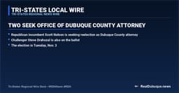 Two Seek Office of Dubuque County Attorney