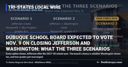 Dubuque school board expected to vote Nov. 9 on closing Jefferson and Washington: what the three scenarios would do