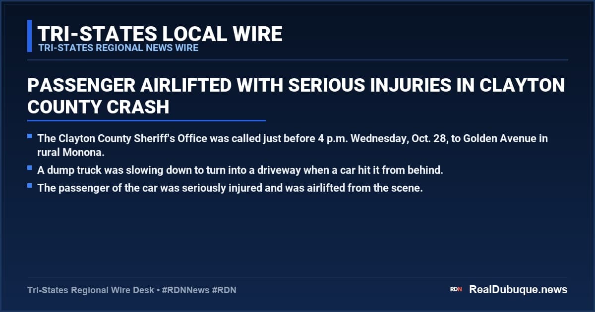 Passenger airlifted with serious injuries in Clayton County crash