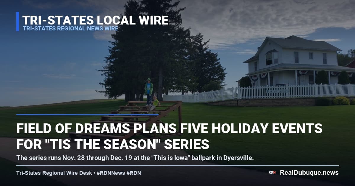 Field of Dreams plans five holiday events for "Tis the Season" series