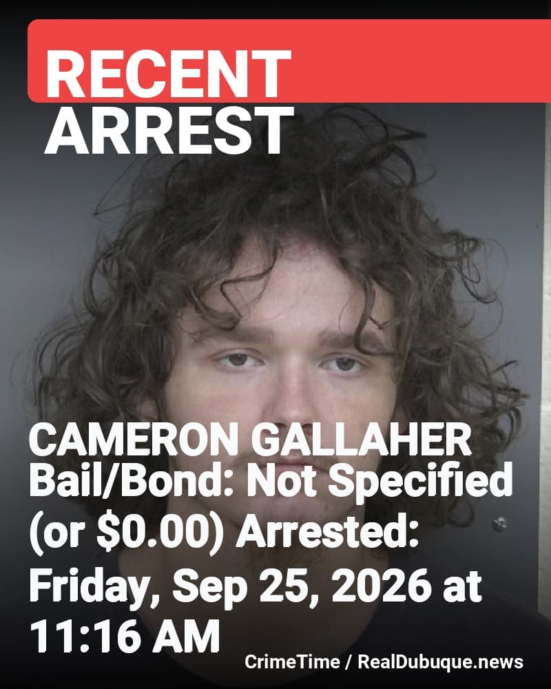 Arrest: CAMERON GALLAHER
