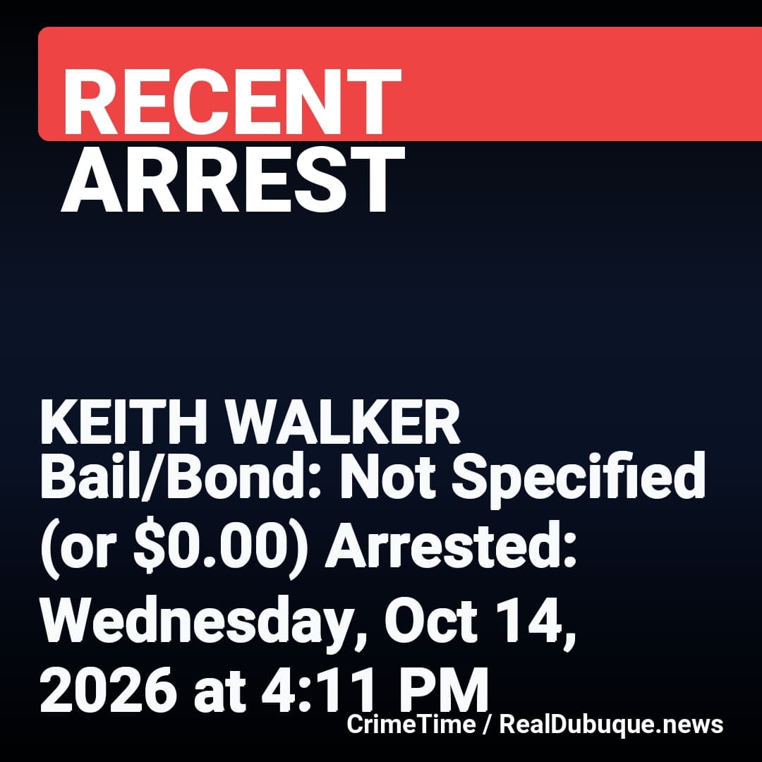 Arrest: KEITH WALKER