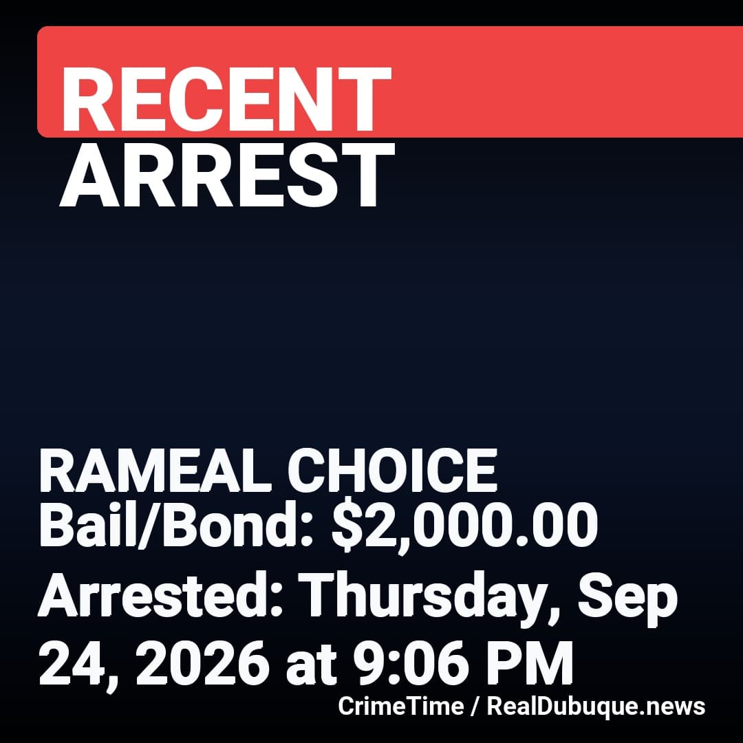 Arrest: RAMEAL CHOICE