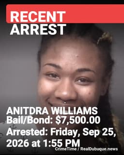 Arrest: ANITDRA WILLIAMS