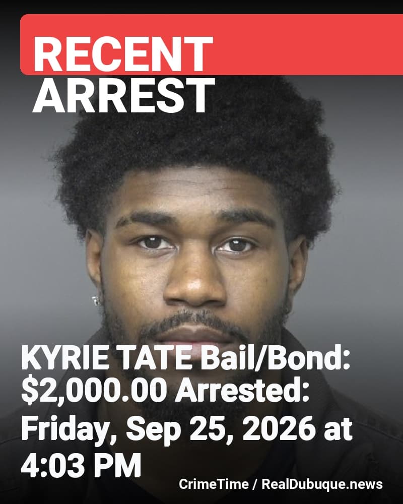 Arrest: KYRIE TATE