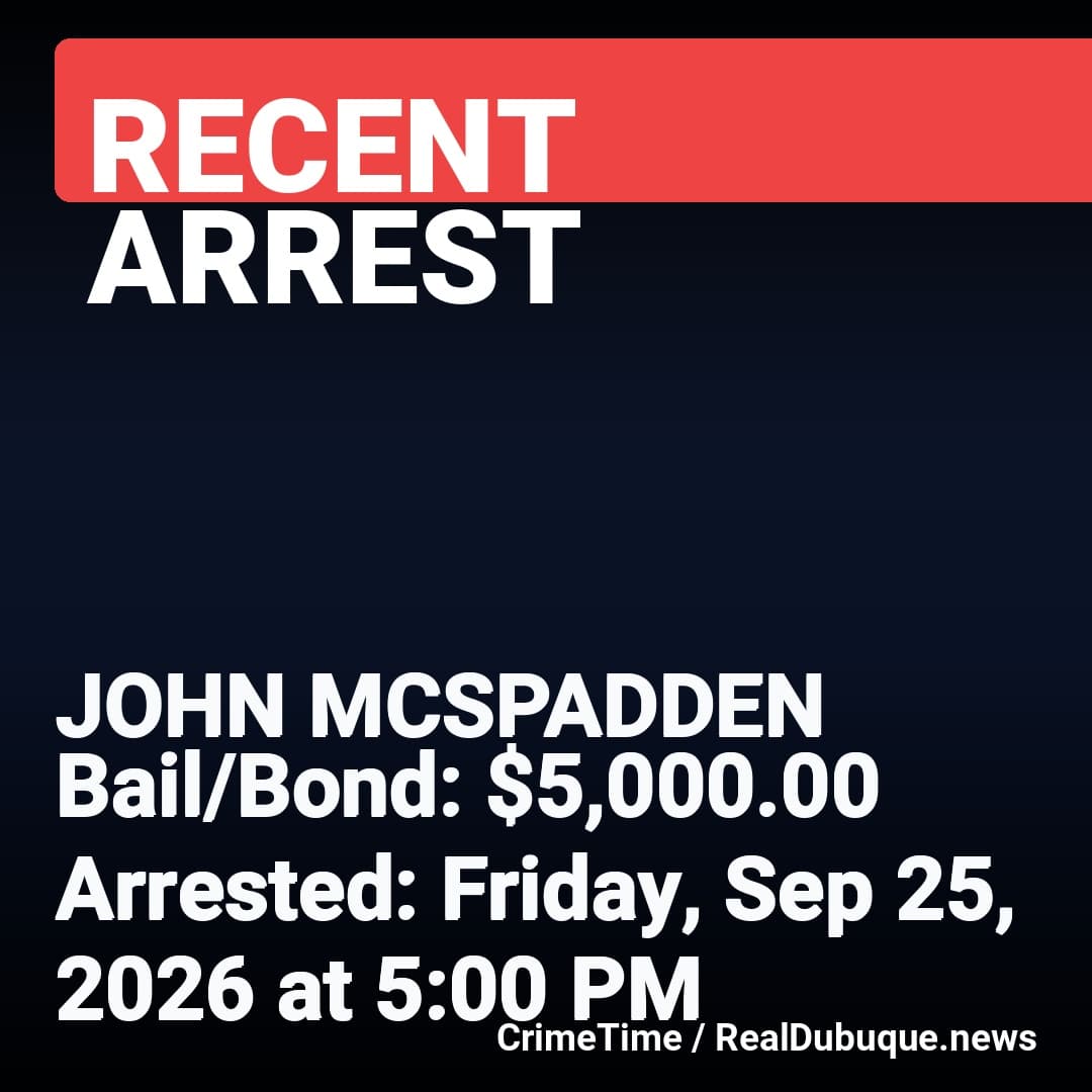 Arrest: JOHN MCSPADDEN