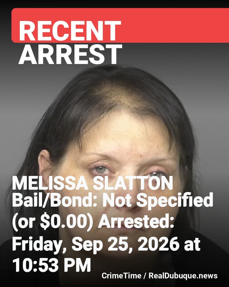 Arrest: MELISSA SLATTON