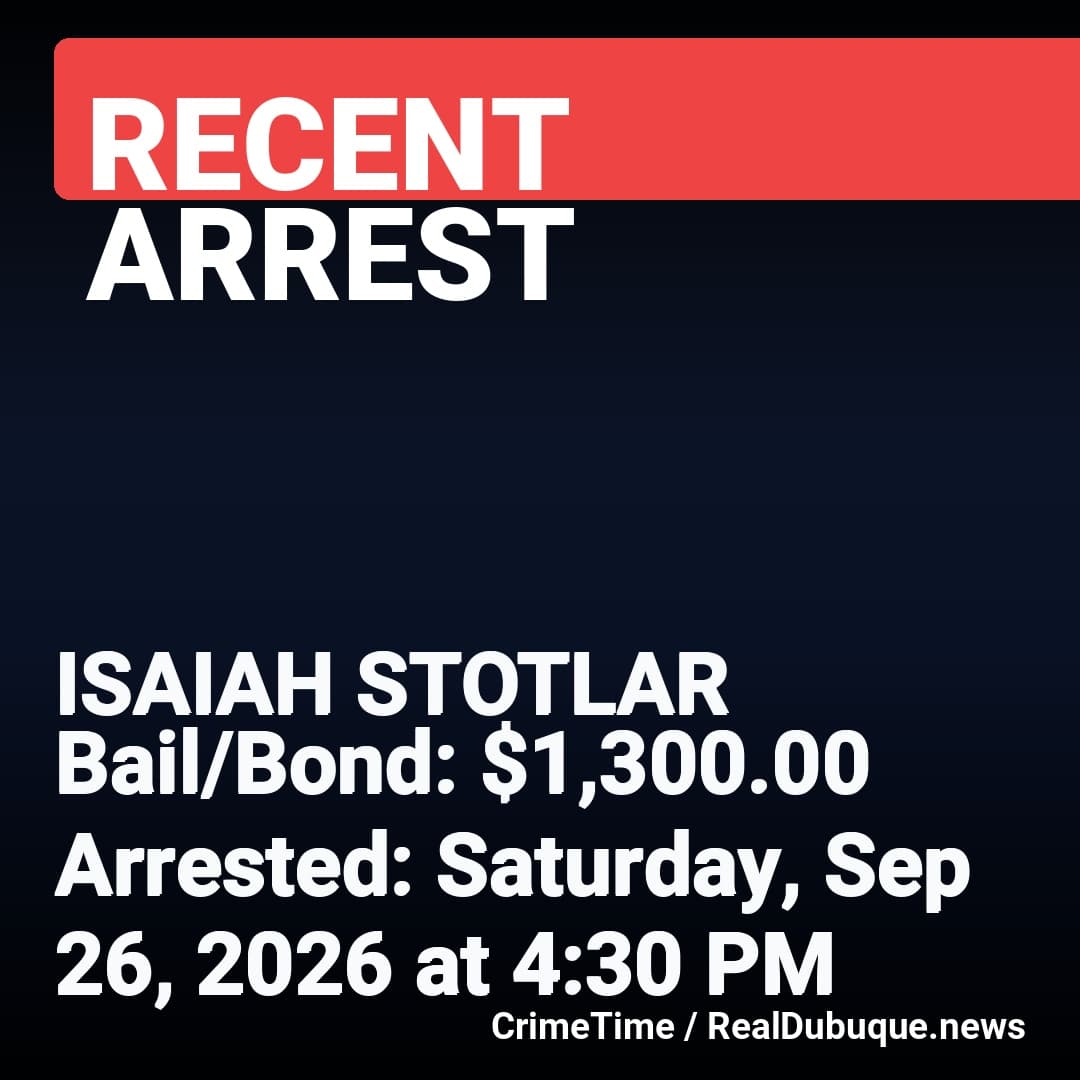 Arrest: ISAIAH STOTLAR