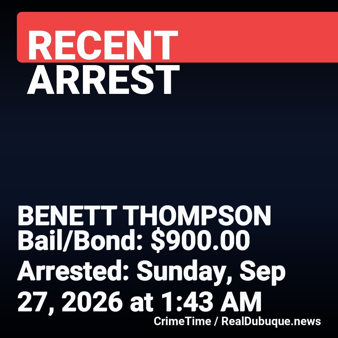 Arrest: BENETT THOMPSON