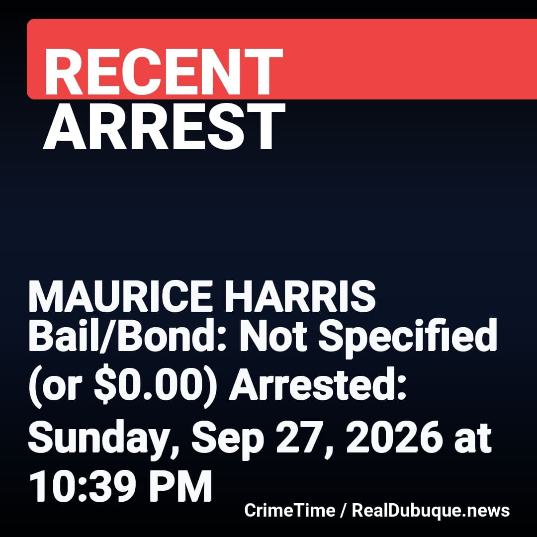 Arrest: MAURICE HARRIS