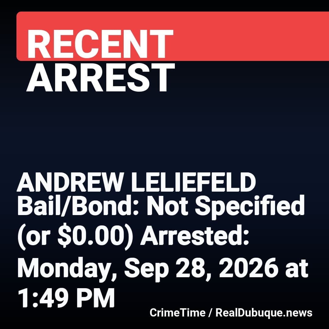 Arrest: ANDREW LELIEFELD