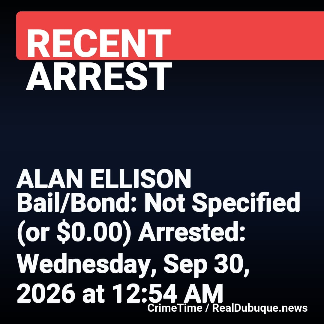 Arrest: ALAN ELLISON