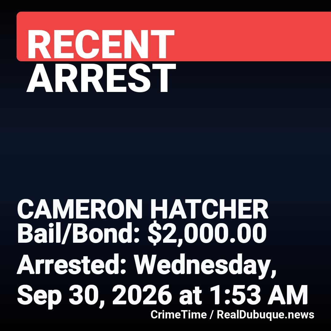 Arrest: CAMERON HATCHER