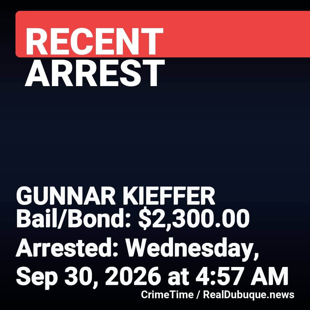 Arrest: GUNNAR KIEFFER