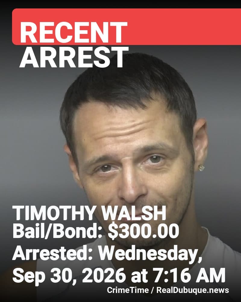Arrest: TIMOTHY WALSH