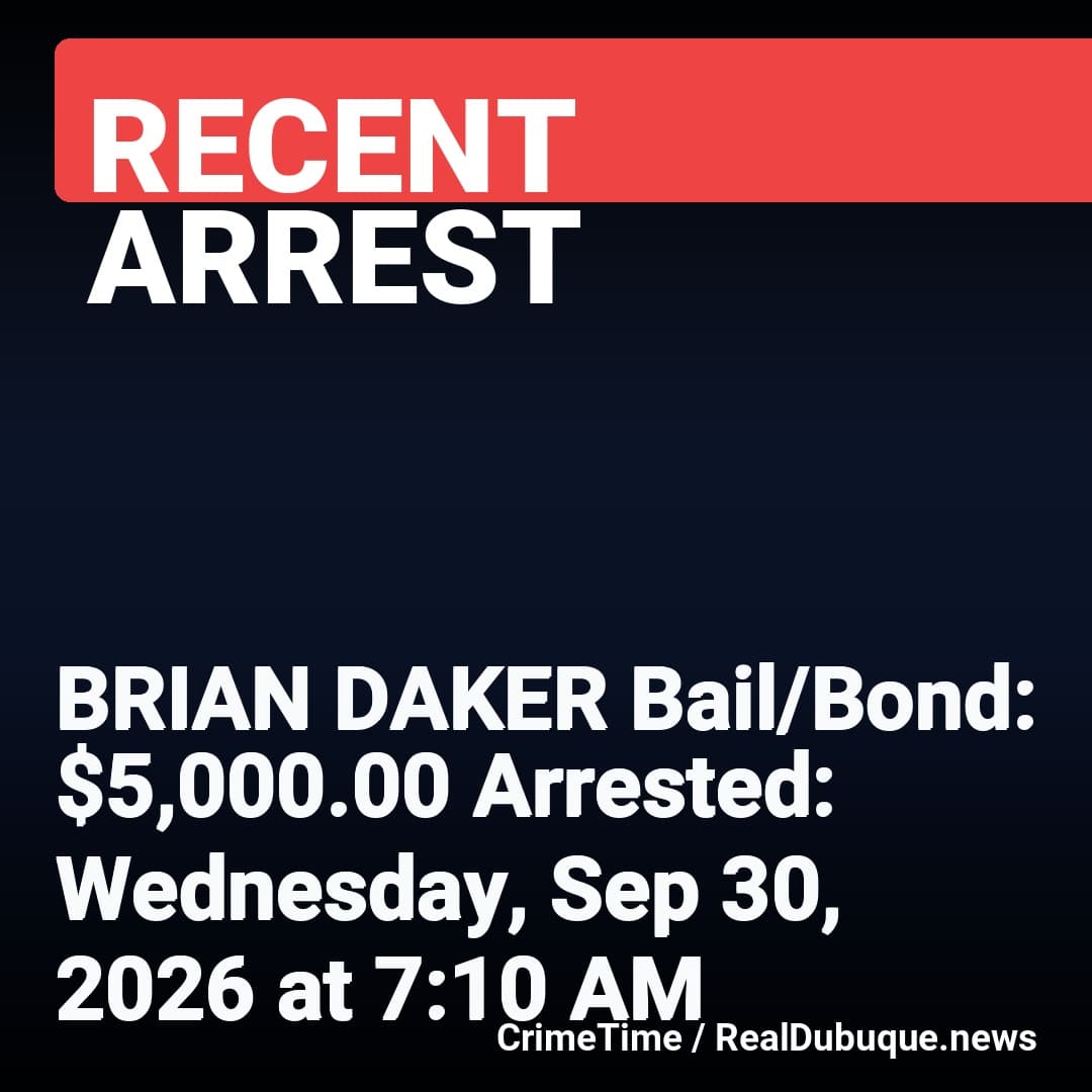 Arrest: BRIAN DAKER