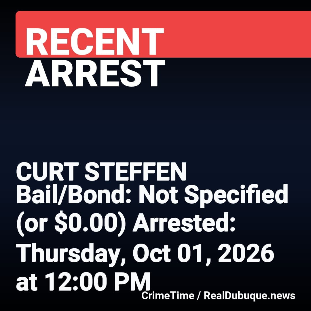 Arrest: CURT STEFFEN