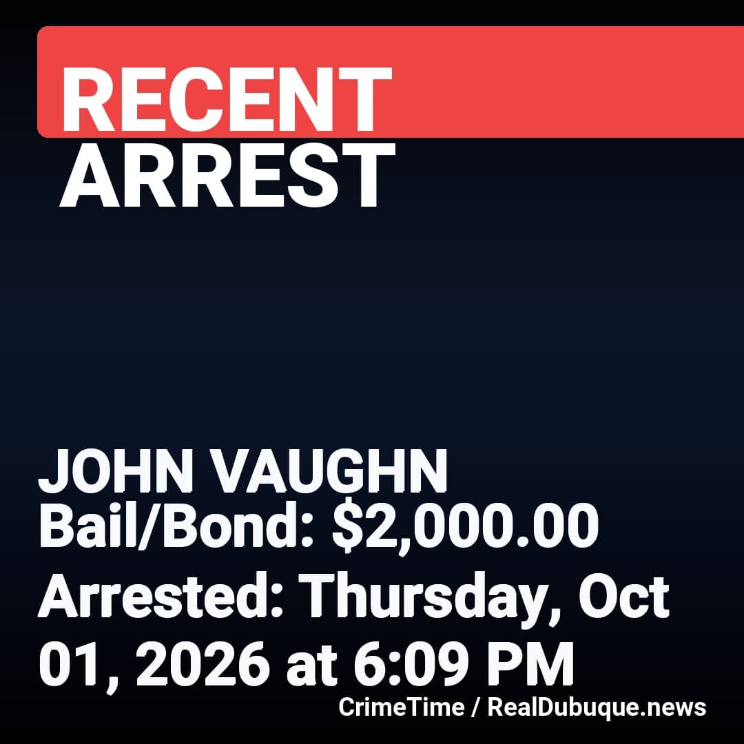 Arrest: JOHN VAUGHN