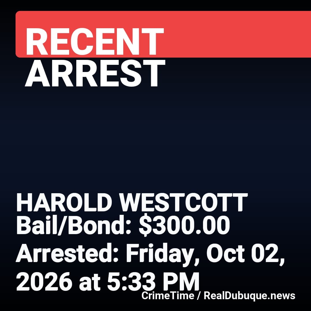 Arrest: HAROLD WESTCOTT
