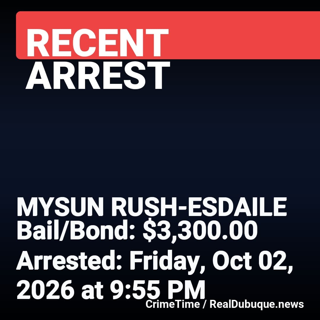 Arrest: MYSUN RUSH-ESDAILE