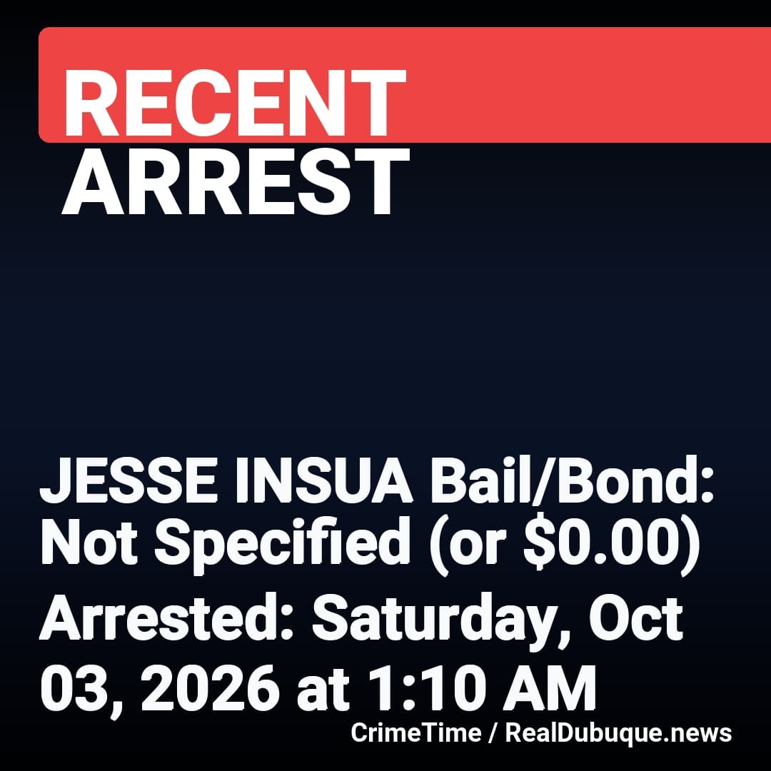 Arrest: JESSE INSUA