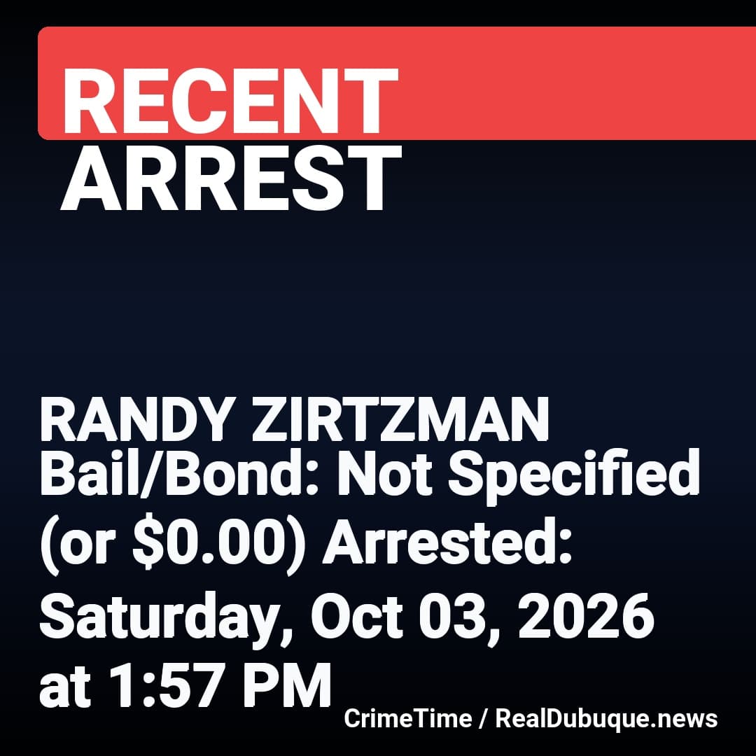 Arrest: RANDY ZIRTZMAN