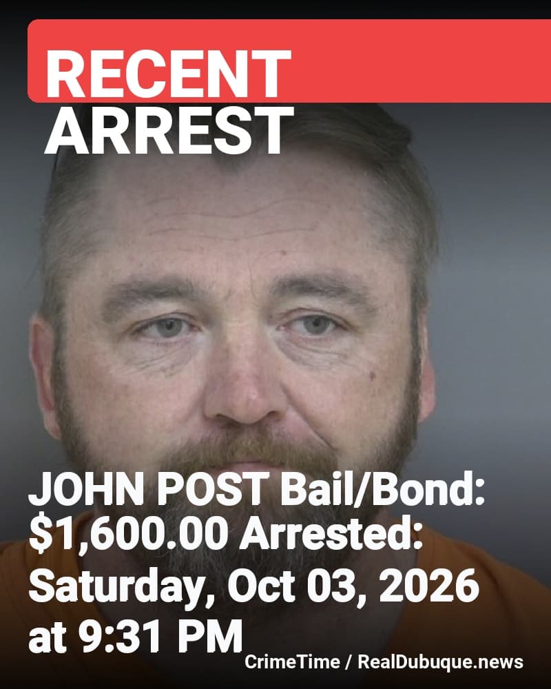 Arrest: JOHN POST