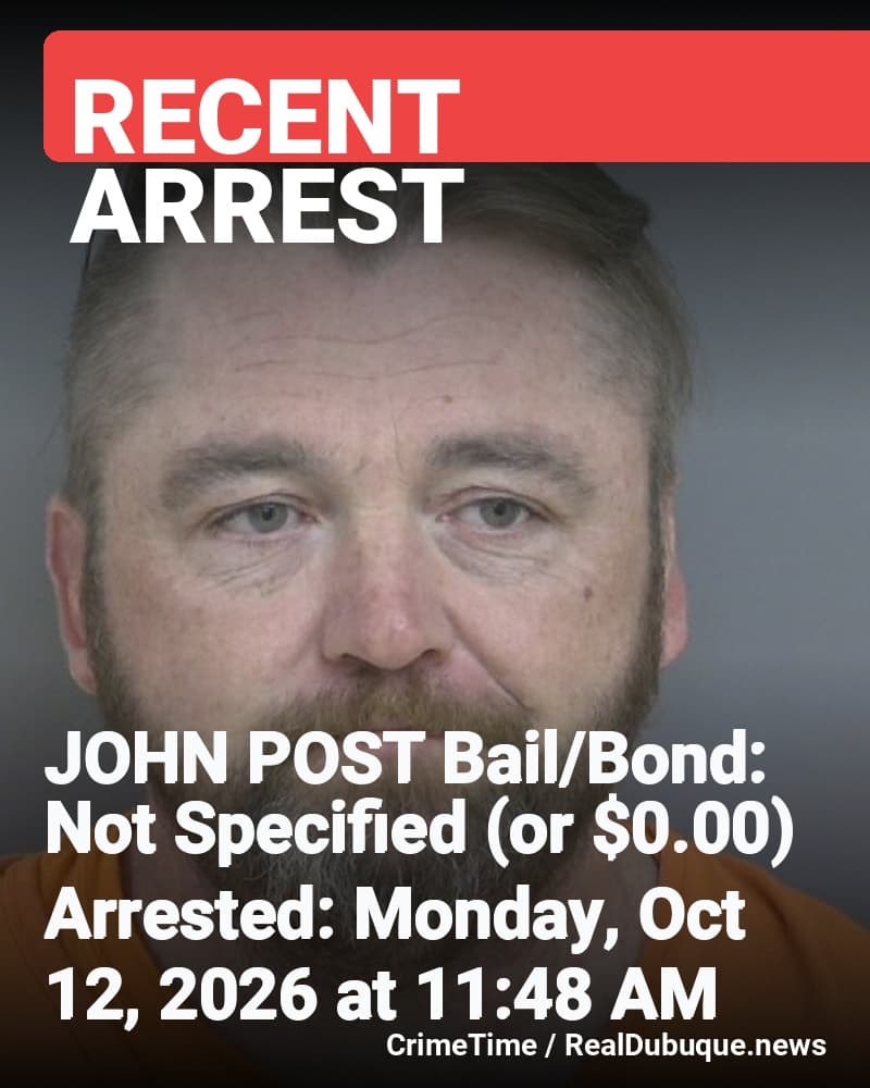 Arrest: JOHN POST