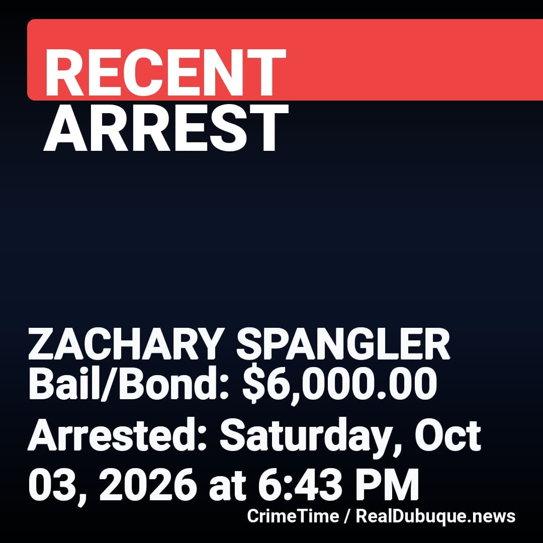 Arrest: ZACHARY SPANGLER