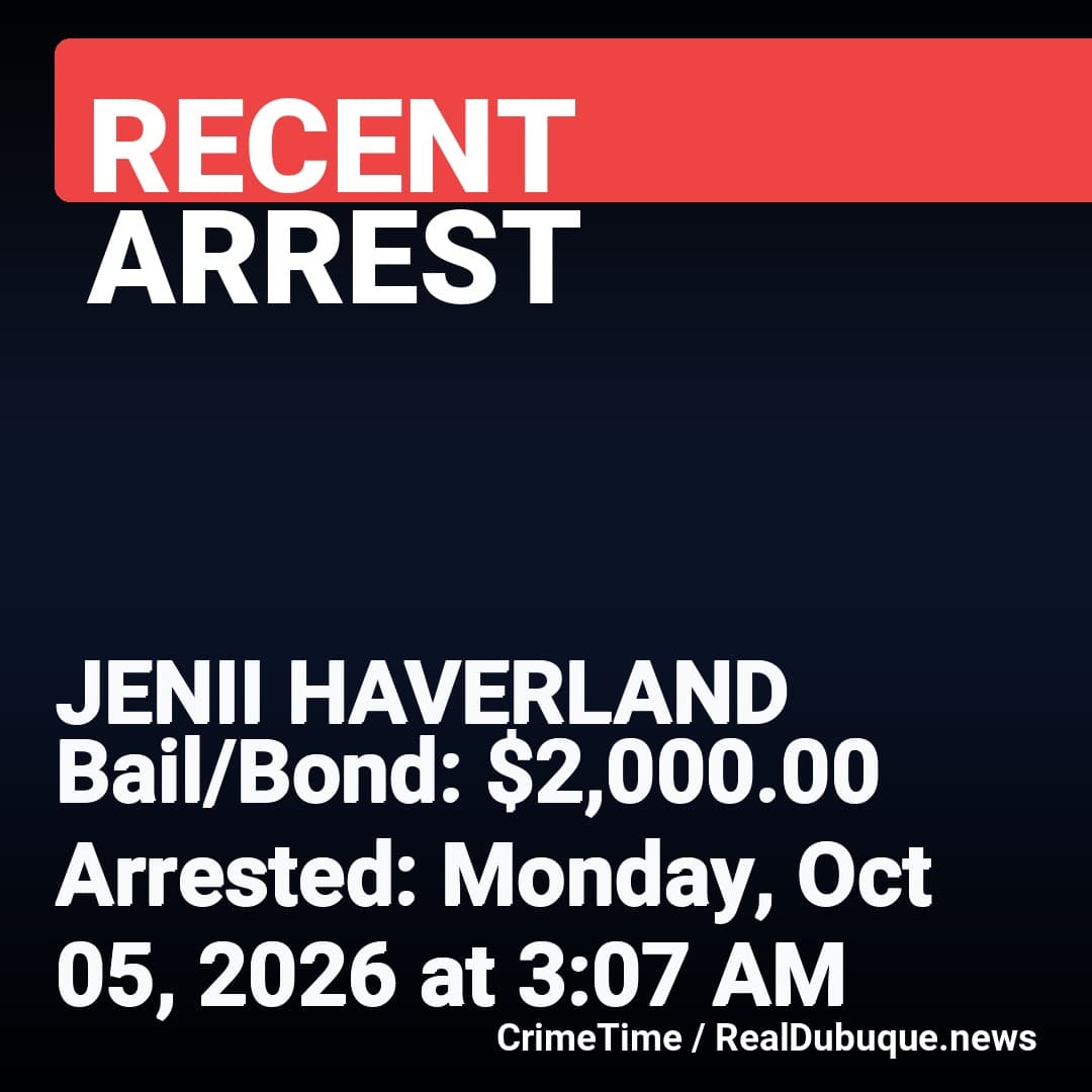 Arrest: JENII HAVERLAND