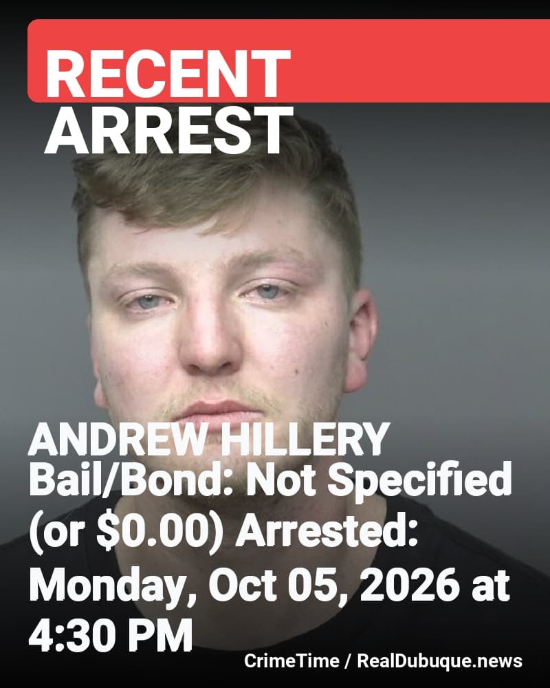 Arrest: ANDREW HILLERY
