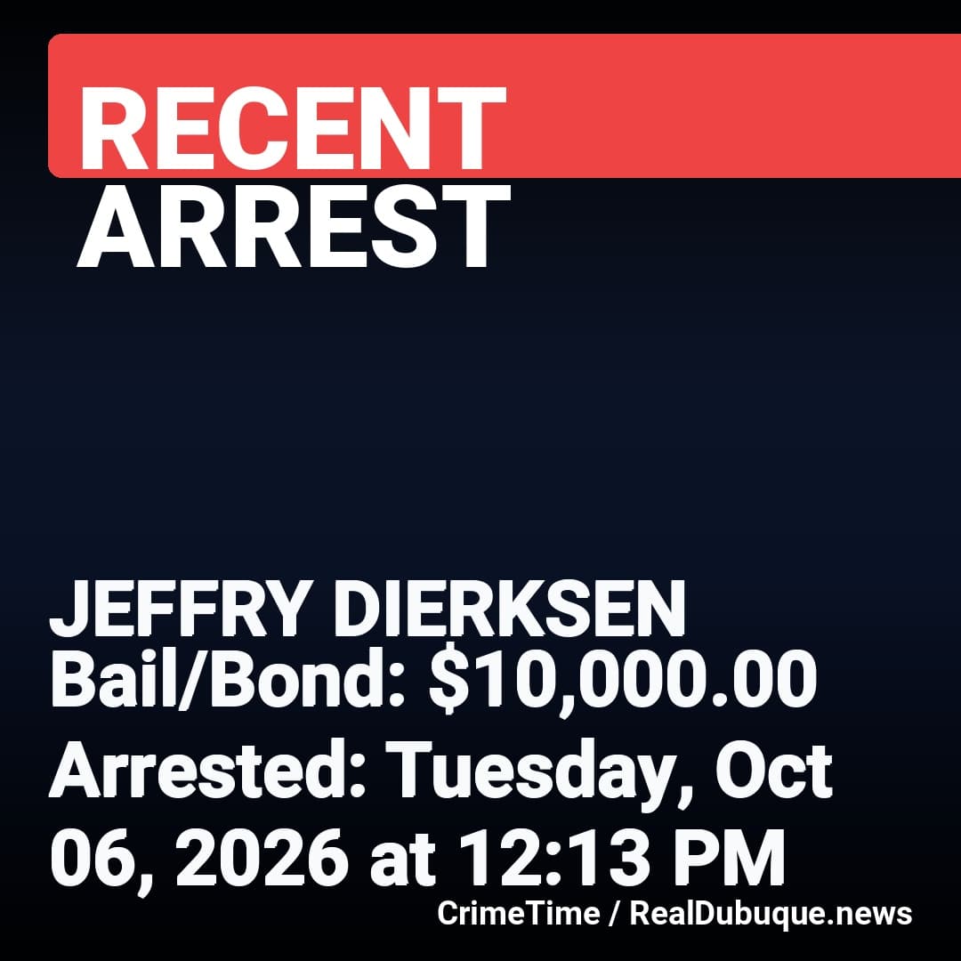 Arrest: JEFFRY DIERKSEN