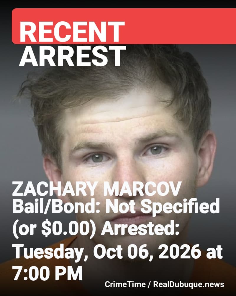 Arrest: ZACHARY MARCOV