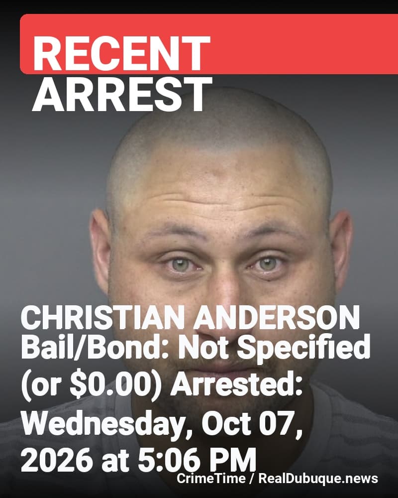 Arrest: CHRISTIAN ANDERSON