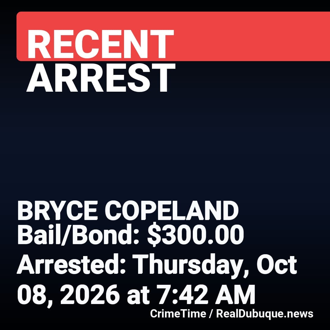 Arrest: BRYCE COPELAND