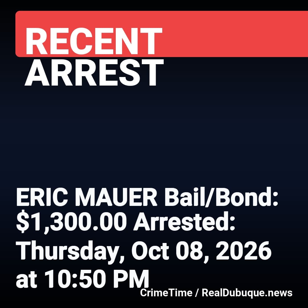 Arrest: ERIC MAUER