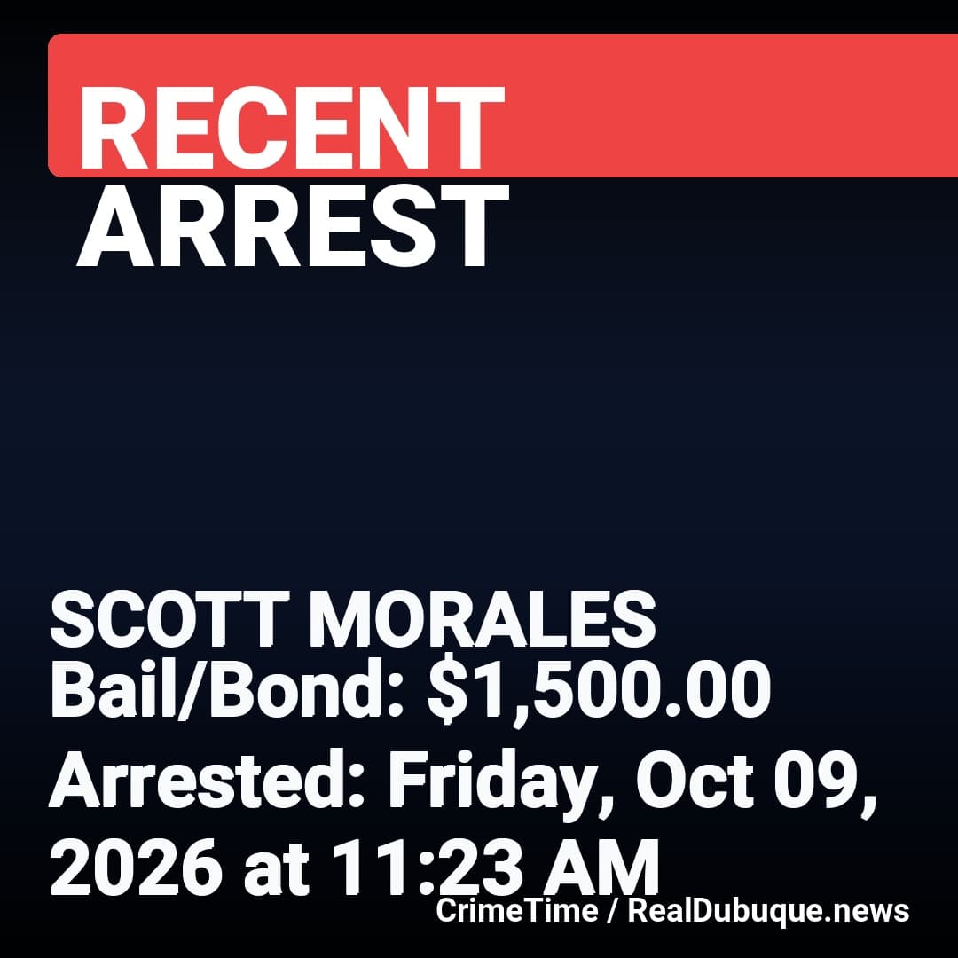 Arrest: SCOTT MORALES