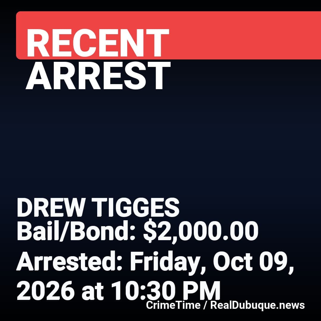 Arrest: DREW TIGGES