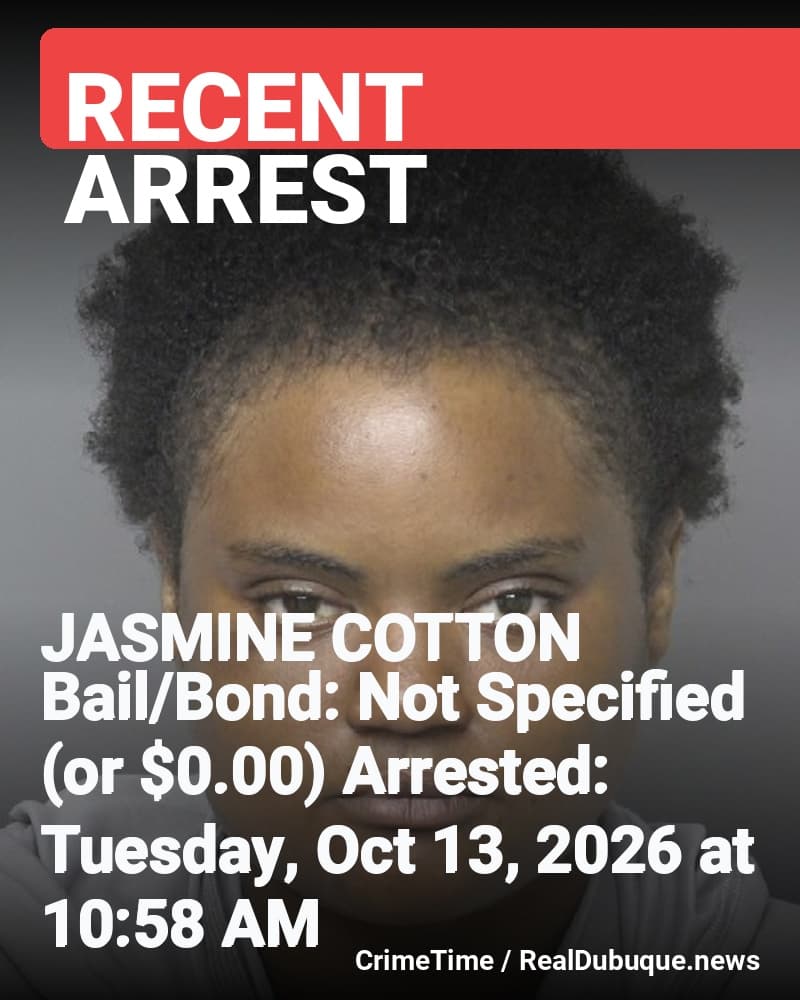 Arrest: JASMINE COTTON
