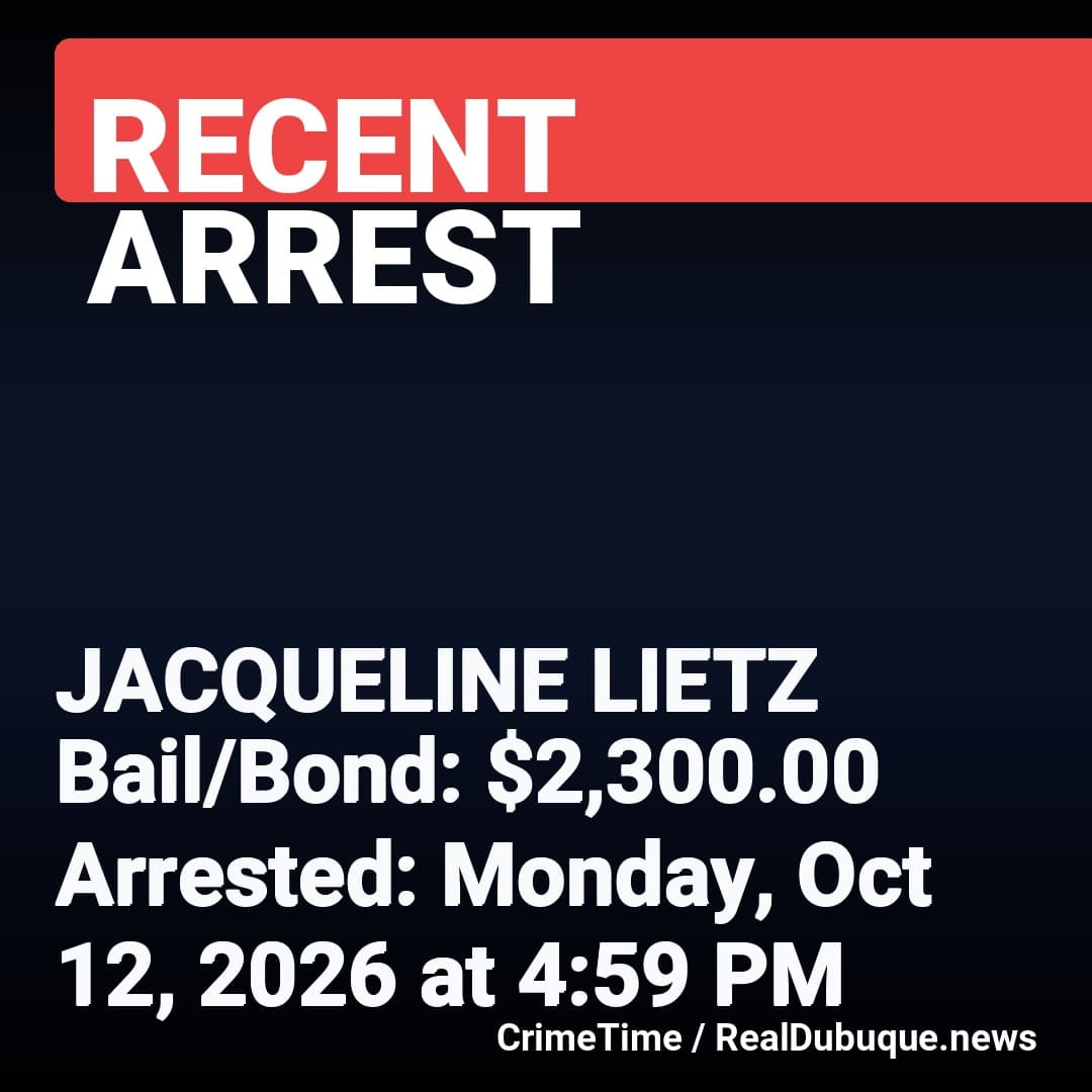 Arrest: JACQUELINE LIETZ