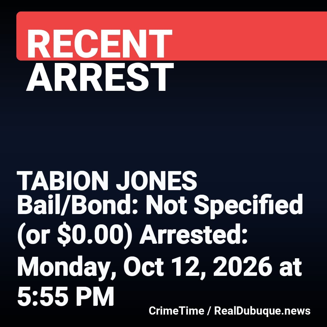 Arrest: TABION JONES