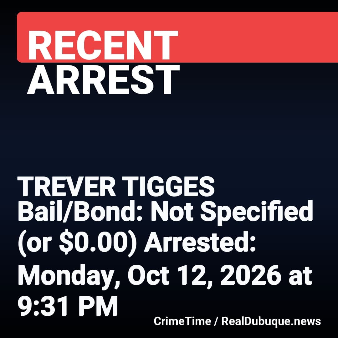 Arrest: TREVER TIGGES
