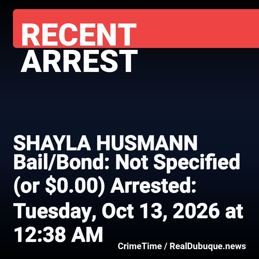 Arrest: SHAYLA HUSMANN