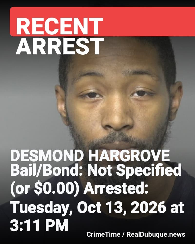Arrest: DESMOND HARGROVE