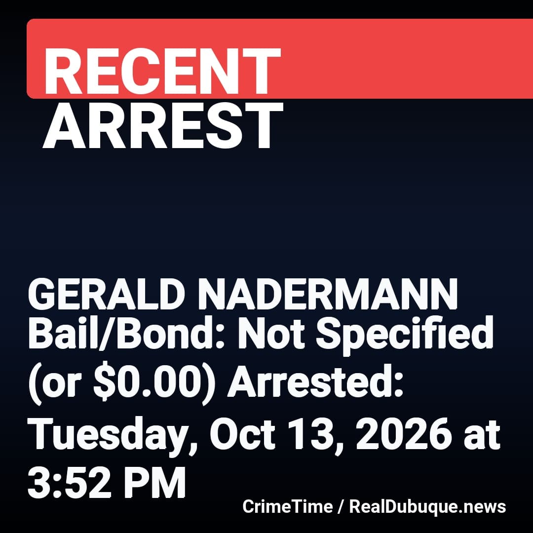 Arrest: GERALD NADERMANN