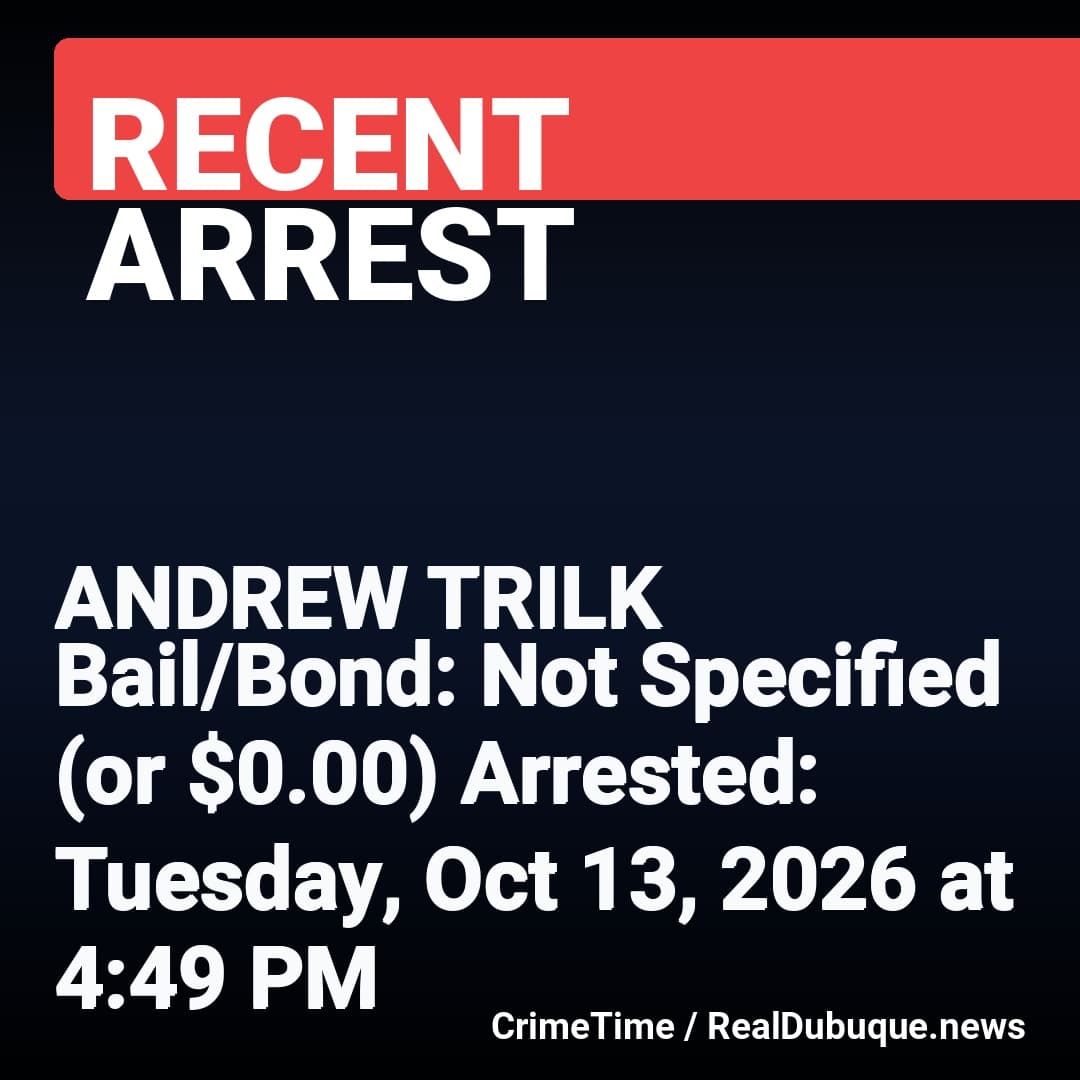 Arrest: ANDREW TRILK