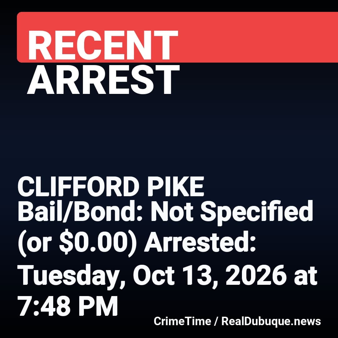 Arrest: CLIFFORD PIKE