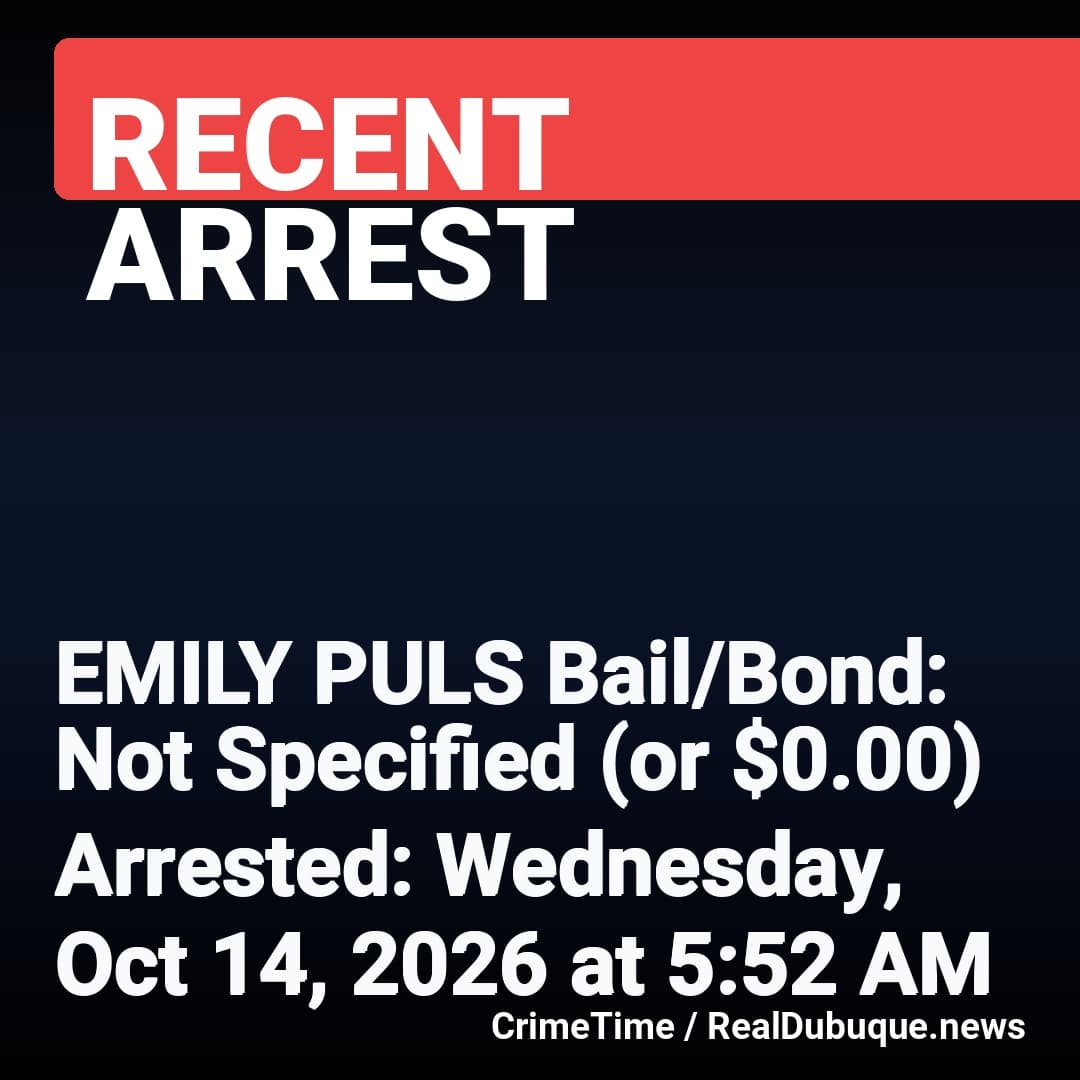 Arrest: EMILY PULS