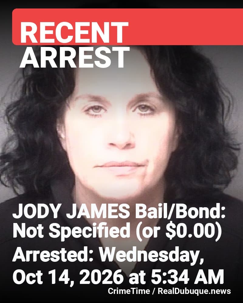 Arrest: JODY JAMES